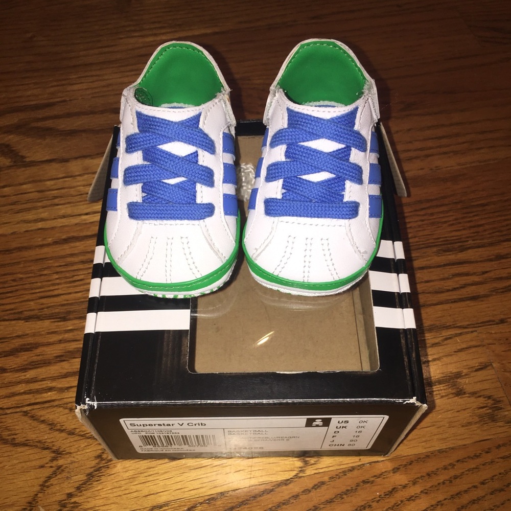 Adidas Superstar V Crib Baby Shoes
